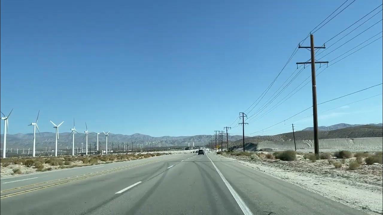 Palm Springs, Yucca Valley, Twentynine Palms Driving Short Video