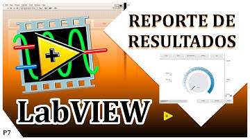 Generar un reporte en Excel desde LabVIEW | Creación de Interfaz en LabVIEW