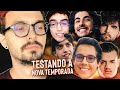 TESTANDO A NOVA TEMPORADA COM PRO PLAYERS E STREAMERS
