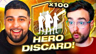HERO PACKS But The Loser Discards EVERYTHING! (ft.  @AJ3   )