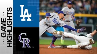 Dodgers vs. Rockies Game Highlights (9\/27\/23) | MLB Highlights