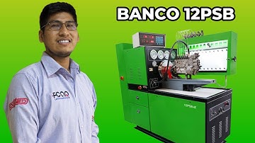 BANCO 12PSB ÚTIL PARA COMPROBAR BOMBAS MECÁNICAS ROTATIVAS Y LÍNEAS VE - PE
