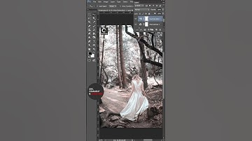 Deep Moody Color Grading Effect in Photoshop | Dark Moody Tones | Photoshop Editing Tutorial #Short