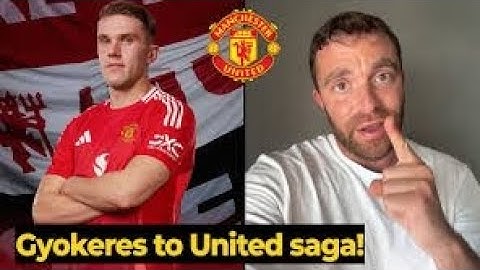 Medical tests underway at Manchester Utd for Victo Gyekores after arriving on Monday!Contract Signed