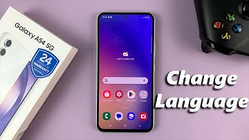 How To Change Language On Samsung Galaxy A54 5G