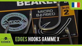 GAMME D'HAMEÇONS EDGES X - FOX | Pêche à la Carpe FOX TV