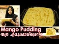 Easy Mango Dessert Recipe | Mango Pudding | No Bake Mango Cake | Beebas World