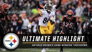Antonio Brown's Game-Winning Touchdown | Ultimate Highlight Update