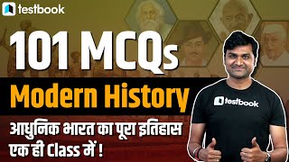 Top 101 Modern History Questions | Static GK for SSC CGL, MTS, RRB NTPC, Group D | Pankaj Sir