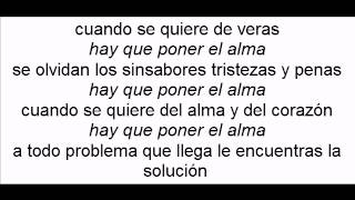 Miniatura de "Hay que poner el alma victor manuelle con letra"