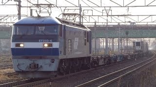 JR貨物 EF210-6 貨物列車(1055レ 桃太郎 基本番台)東海道線 稲沢駅 貨物線
