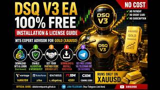 FREE Gold Trading Robot 2026! Install DSQ trading bot on MT5 & Activate License (Step-by-Step)