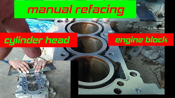 Kia pegas .manual refacing for cyl.head & engine block @boycabatomixvlogs