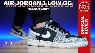 Air Jordan 1 Low OG Black Cement