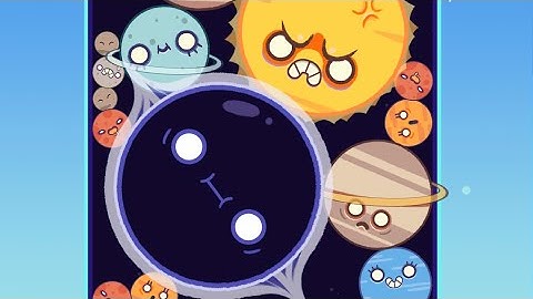 Planets Merge ( Merge Game ) Watermelon game Satisfying gameplay ios/android game #10