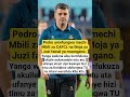 Pedro Amefungwa Mechi Mbili Za CAFCL Na Moja Ya Juzî Fainal Ya Muungano 