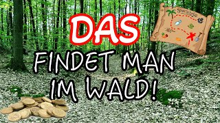 DAS findet man beim Sondeln im Wald! Schatzsuche mit dem Metalldetektor