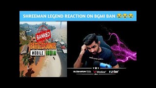 Shreeman Legend reacts on BGMI BAN😢| Bad News for E-Sports Players | @shreemanlegendliveofficial 👑