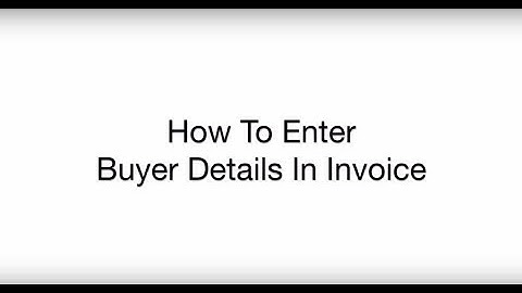 Buyer Details In Invoice | Cash Invoice | Actual Buyer Details | Buyer Name Instead Of Cash/Bank
