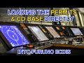 How to load the permits file and cd base directly into the furuno ecdis