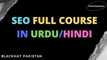 Youtube seo course in urdu/hindi - youtube seo complete course | How to youtube video Seo in urdu
