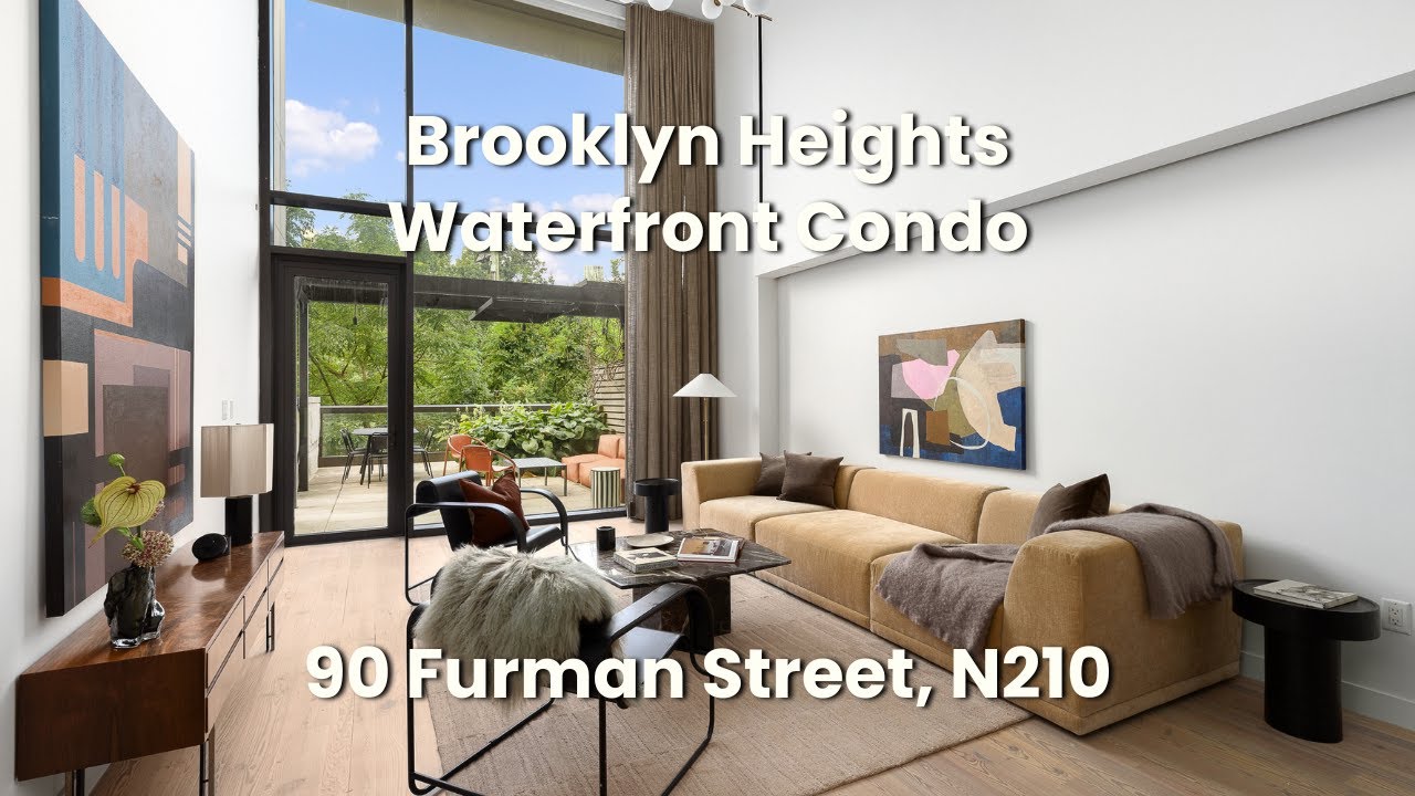 Inside a Luxury Brooklyn Waterfront Condo | 90 Furman St N210 Tour