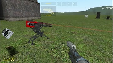 Gmod ACF level 2 Sentry   V2 Testing