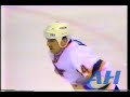 NHL Mar. 16, 1991 Mario Marois,STL v Steve Thomas,CHI St. Louis Blues Chicago Blackhawks