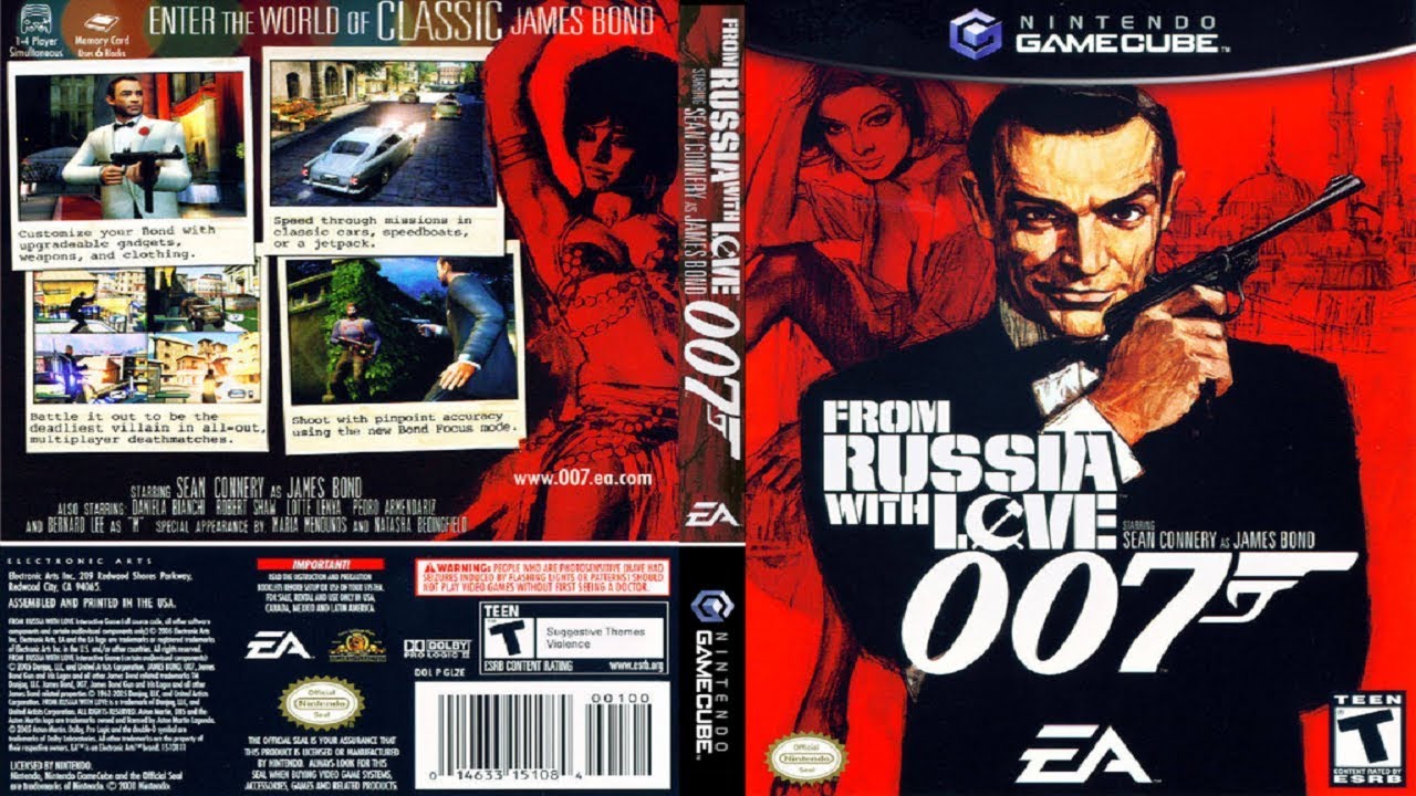 james bond from russia with love gamecube