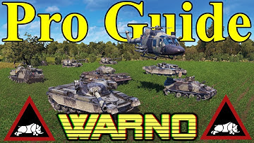 Warno PRO GUIDE To British 1st Armoured Division - Rank 1 Player