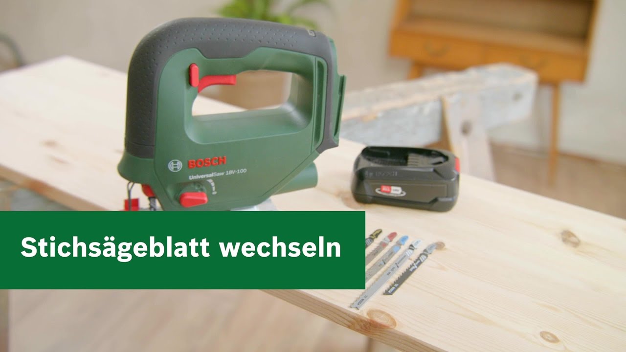 Bosch Stichsäge Pst 54 Pe Sägeblatt Wechseln