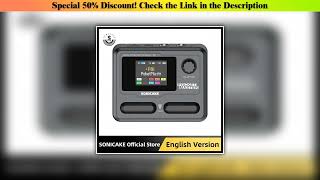 Unboxing SONICAKE Pocket Master Mini Guitar Bass Amp 100+ Multi-Effects Pedal APP Control 1.77\\