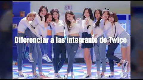 Como diferenciar membros do Twice?