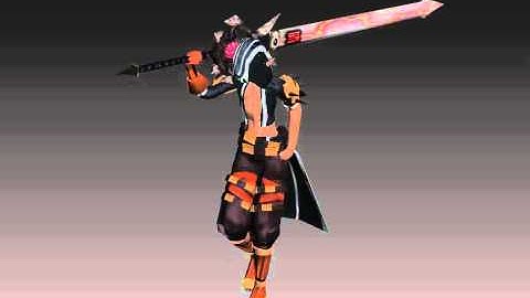 3ds Max Character (animation test)