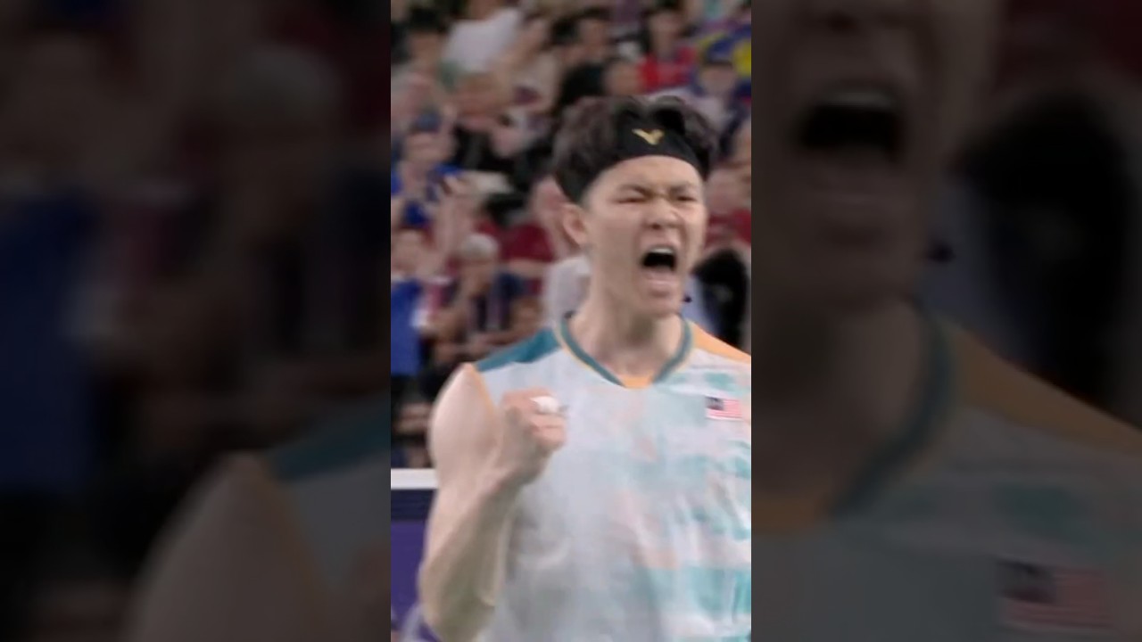 Net Kill After Super Dive from LZJ Against Sen in 2024 Olympic Bronze Match | 李梓嘉精彩撲救後封網