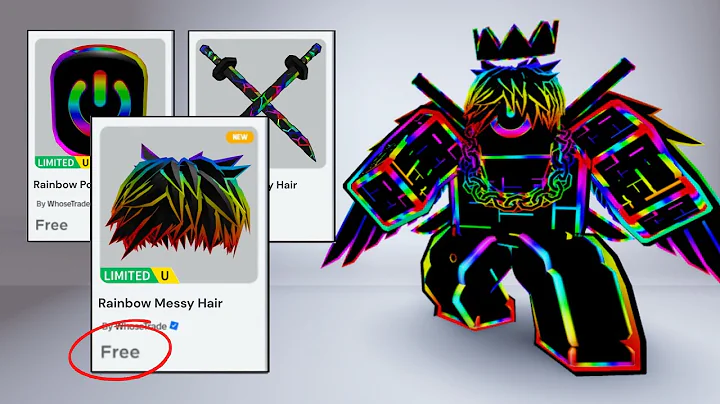 20 BEST RAINBOW LIMITED ITEMS AND FREE ITEMS ON ROBLOX 2025
