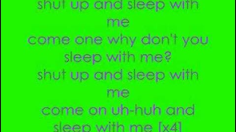Shut Up and Sleep With Me - Sin with Sebastian