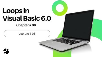Lecture # 18 Visual Basic 6.0 Loops Print Table in detail using (While Wend Loop & For Next Loop)