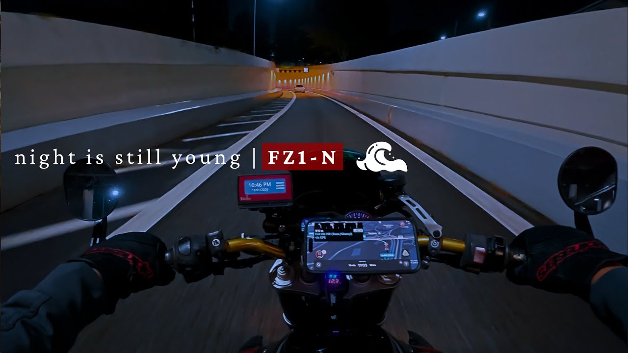 night is still young | ride in singapore POV