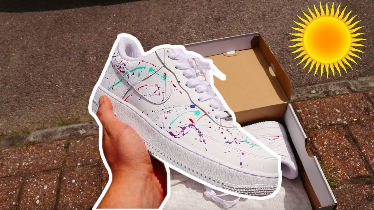 splatter paint air forces