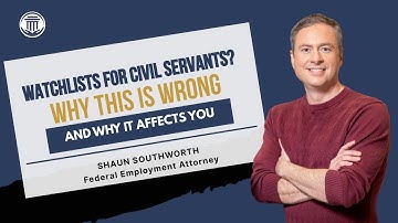 8.14 Watchlists for Civil Servants? Why This Is Wrong—and Why It Affects You