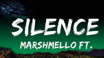 1 Hour |  @marshmello ft. @khalid  - Silence (Lyrics)  | Lyrical Rhythm