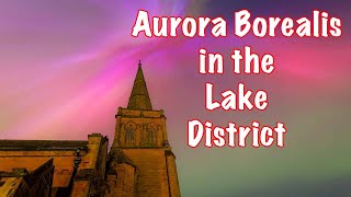 Aurora in the Lake  District  Landscape Photography