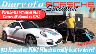 Porsche 997 2 Gen 2 Carrera 4S Manual vs PDK Driving Review