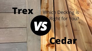 Trex vs Cedar, Which Decking is Right for You?