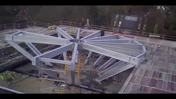 How to install a helipad - Bayards Helidecks in Gelsenkirchen, Germany