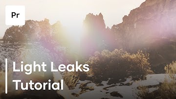 How To Use Light Leaks in Premiere Pro
