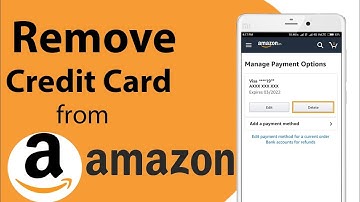 How to remove credit card from Amazon on Android