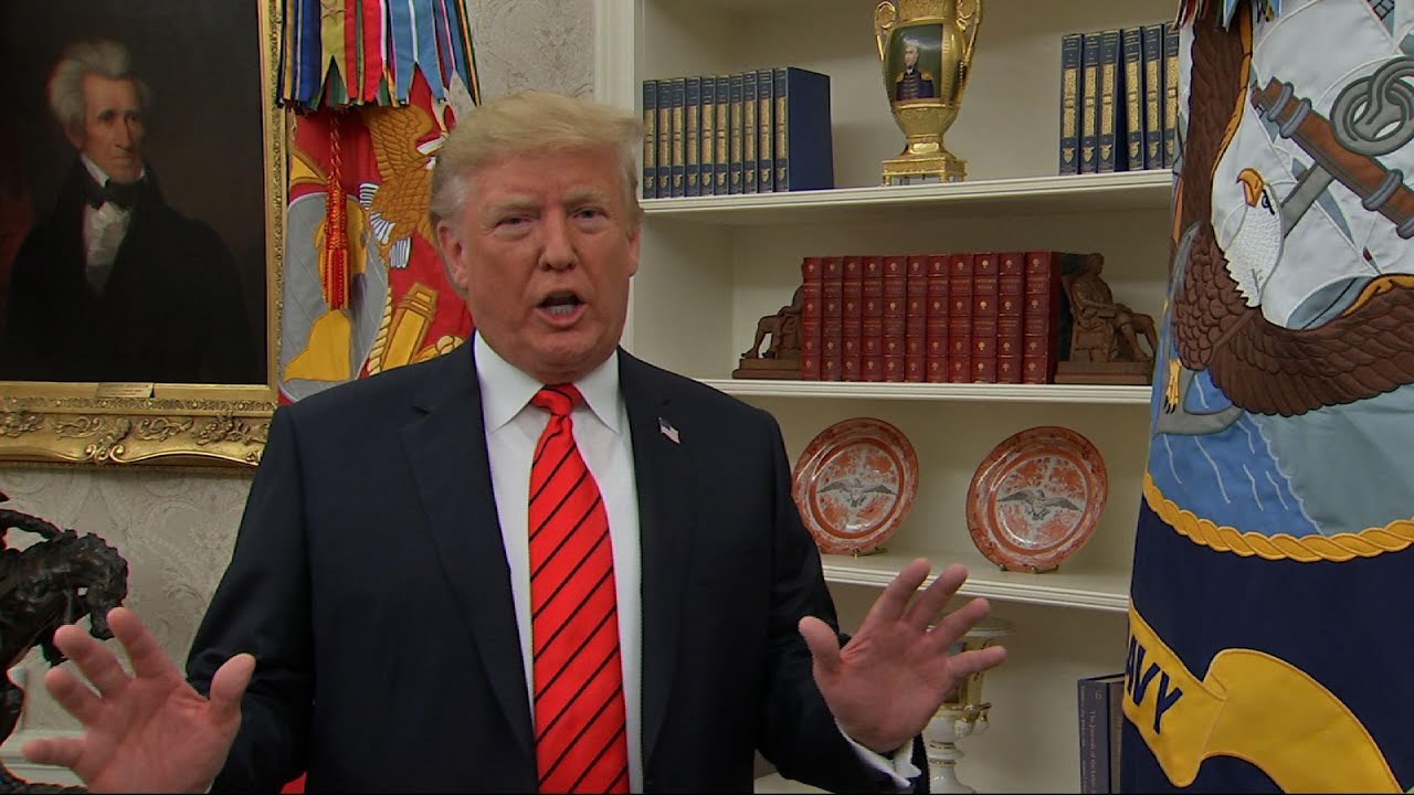 Trump: 'Trying to find out' whistleblower identity