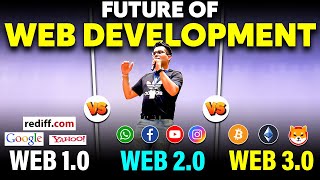 FUTURE of Web Development In 2023 & 2024 🌐 What is Web 1.0 , Web 2.0 ,Web 3.0 & Block Chain 🚀